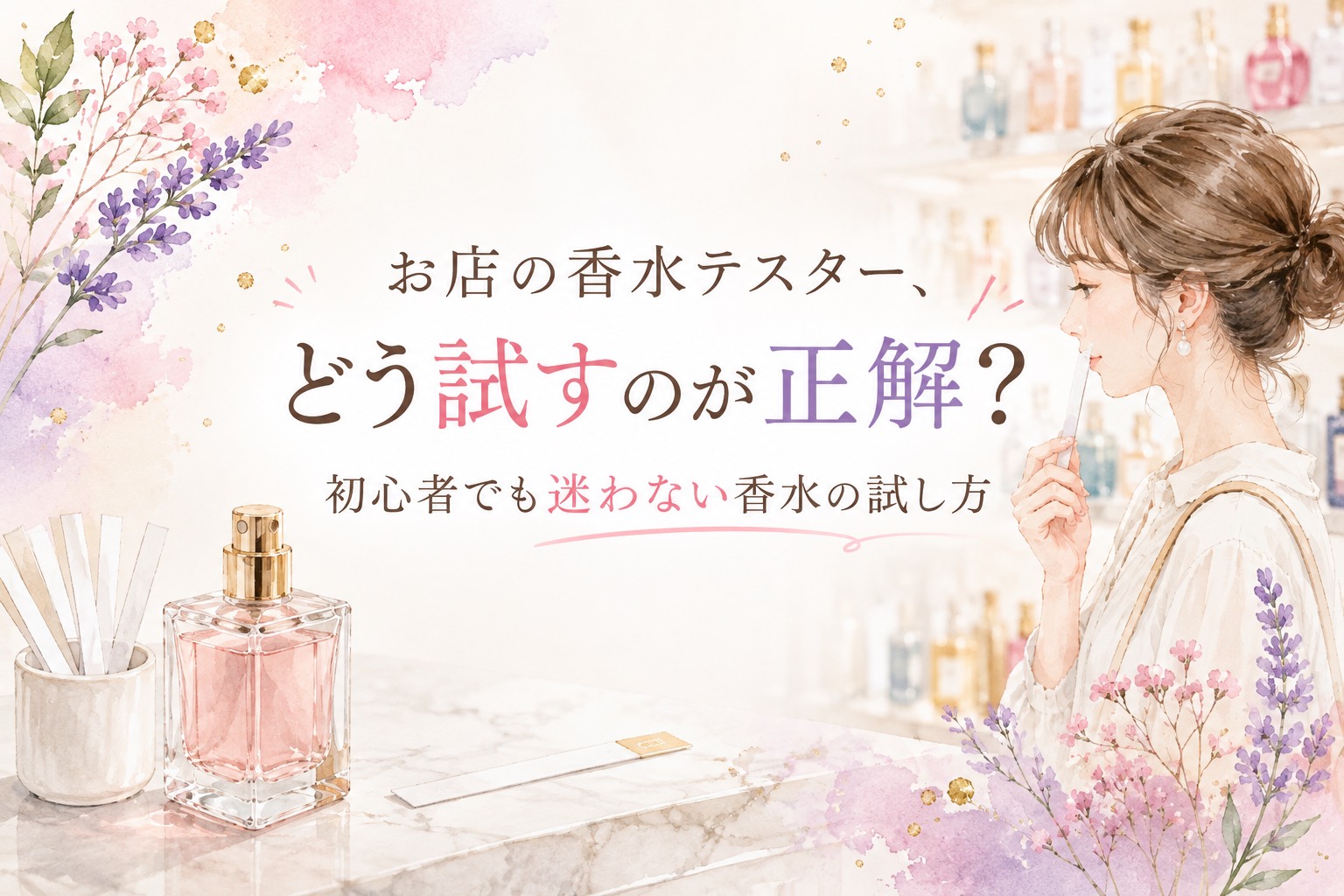 香水の試香