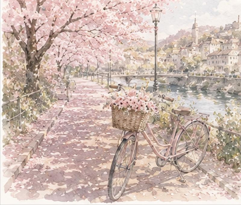 春のシーン